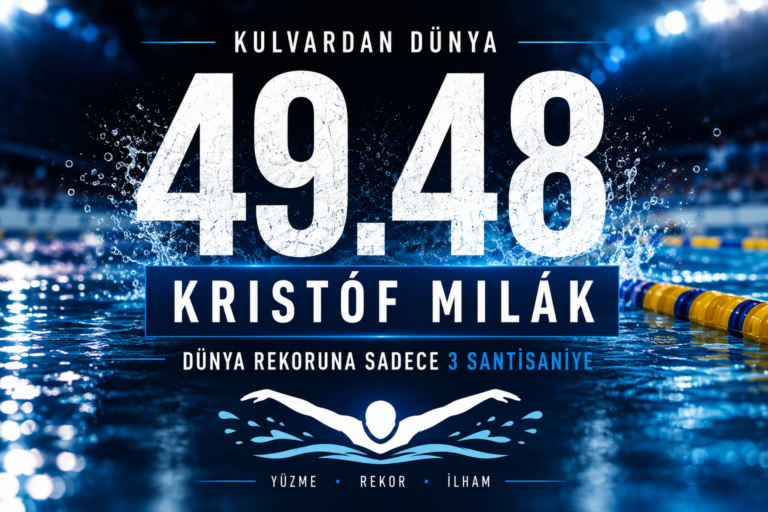Kristóf Milák’tan 49.48: Dünya Rekoruna Sadece Üç Santisaniye
